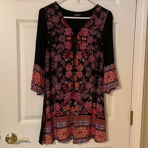 Papillon pull on dress